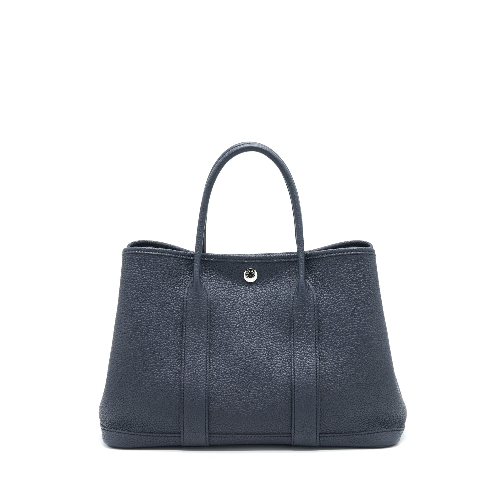 【新品同様 /ライトブルー&ボルドー系】HERMES Garden Party 30 Hermes Bleu Du Nord Negonda Garden Party 30 - Luxe Du Jour