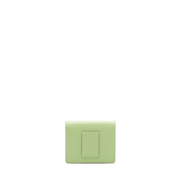 Hermes Roulis Slim Evercolor Vert criquet GHW stamp Z