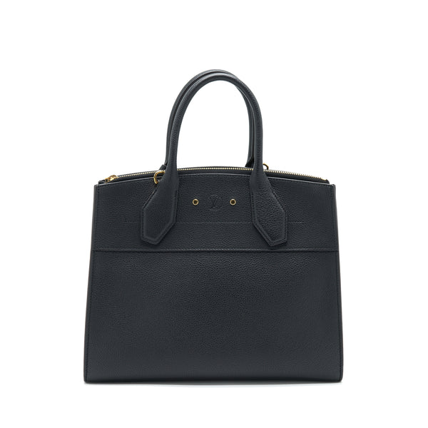 Louis Vuitton City Steamer MM Black with Autres Cuirs Leather