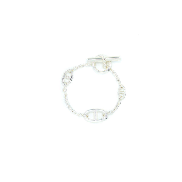Hermes Size ST Farandole Bracelet Sterling Silver