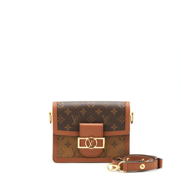 Louis Vuitton Mini Dauphine Monogram Reverse canvas