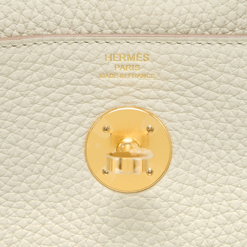 Hermes Lindy 26 Clemence Beton GHW Stamp U