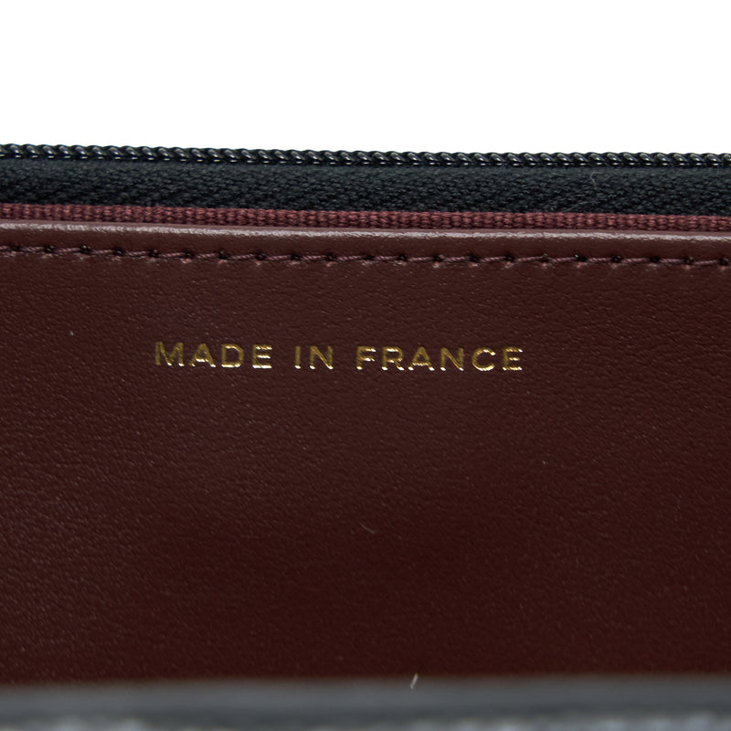 Chanel Classic Wallet On Chain Caviar Black GHW (Microchip)