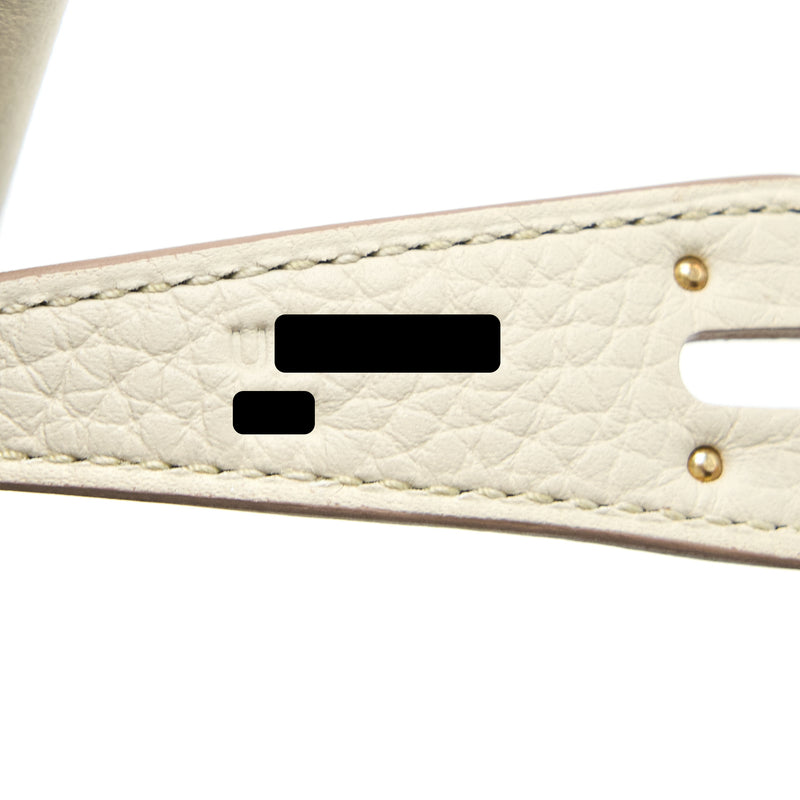 Hermes Lindy 26 Clemence Beton GHW Stamp U