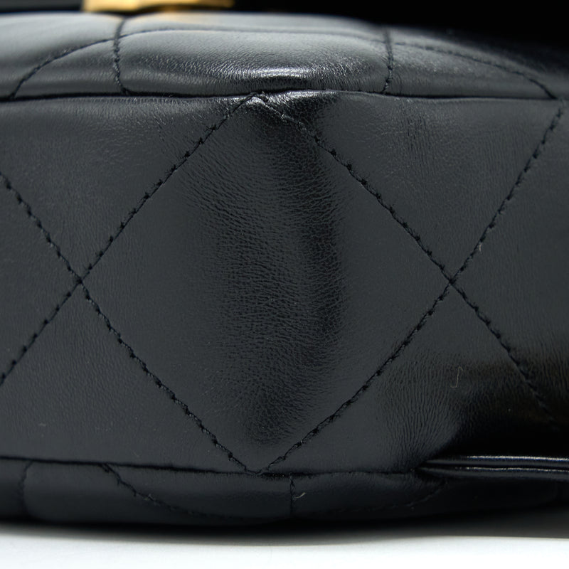 Chanel 23P Ado Backpack Lambskin Black GHW (Microchip)