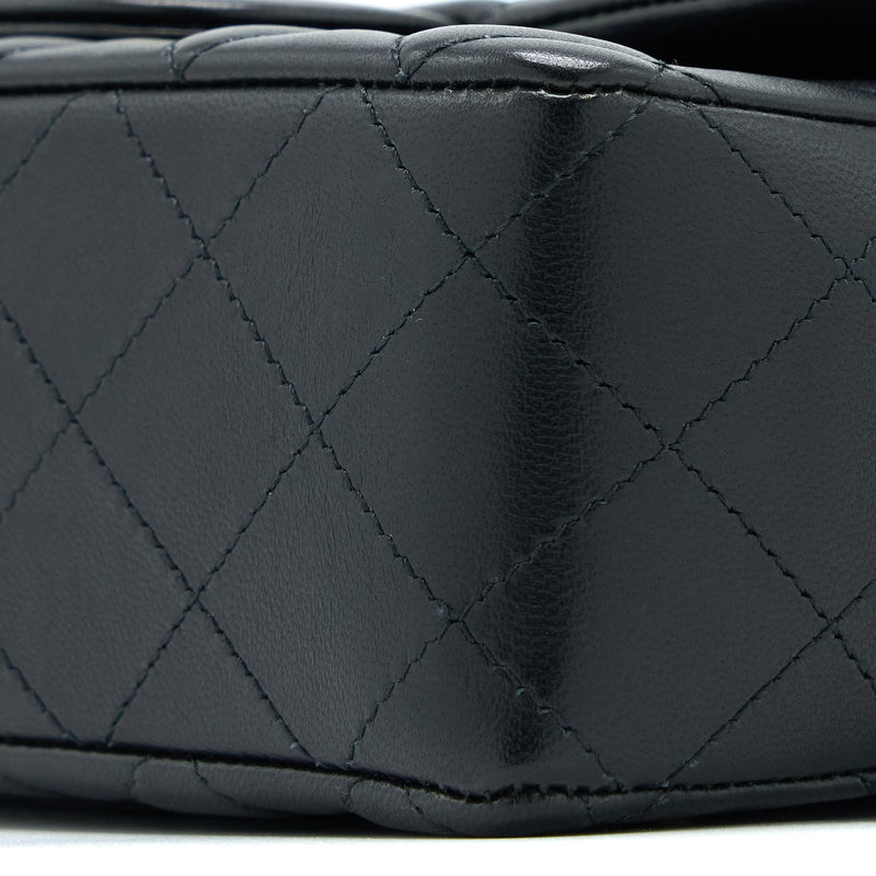Chanel Mini Rectangular with coco bag charm Limited Edition Lambskin Black LGHW