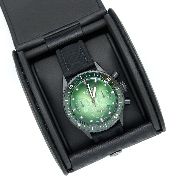 Blancpain Fifty Fathoms Bathyscaphe Chronograph Flyback Green Dial Model: 5200-0153-B52A