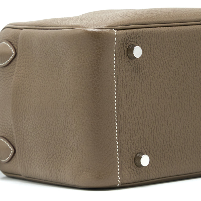 Hermes Lindy 26 Clemence Etoupe SHW Stamp C