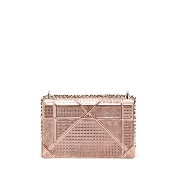 Dior Medium Diorama Metallic Pink SHW