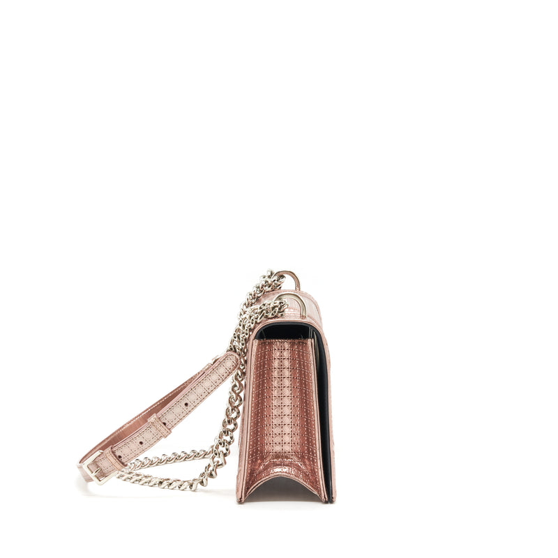 Dior Medium Diorama Metallic Pink SHW