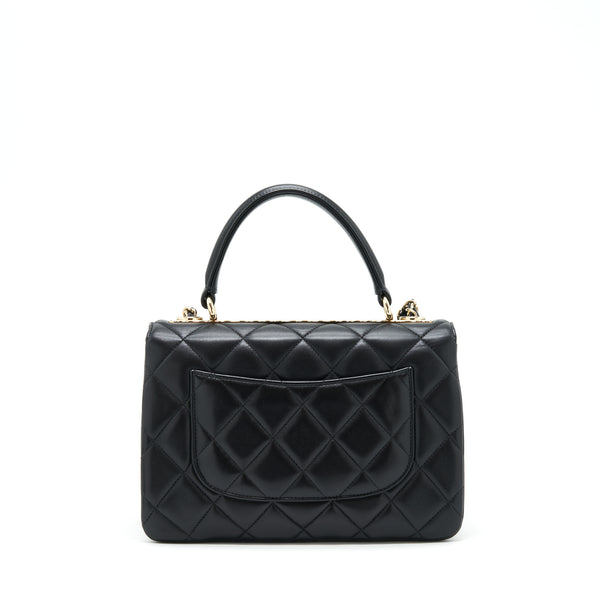 Chanel Trendy CC Flap Bag Lambskin Black LGHW