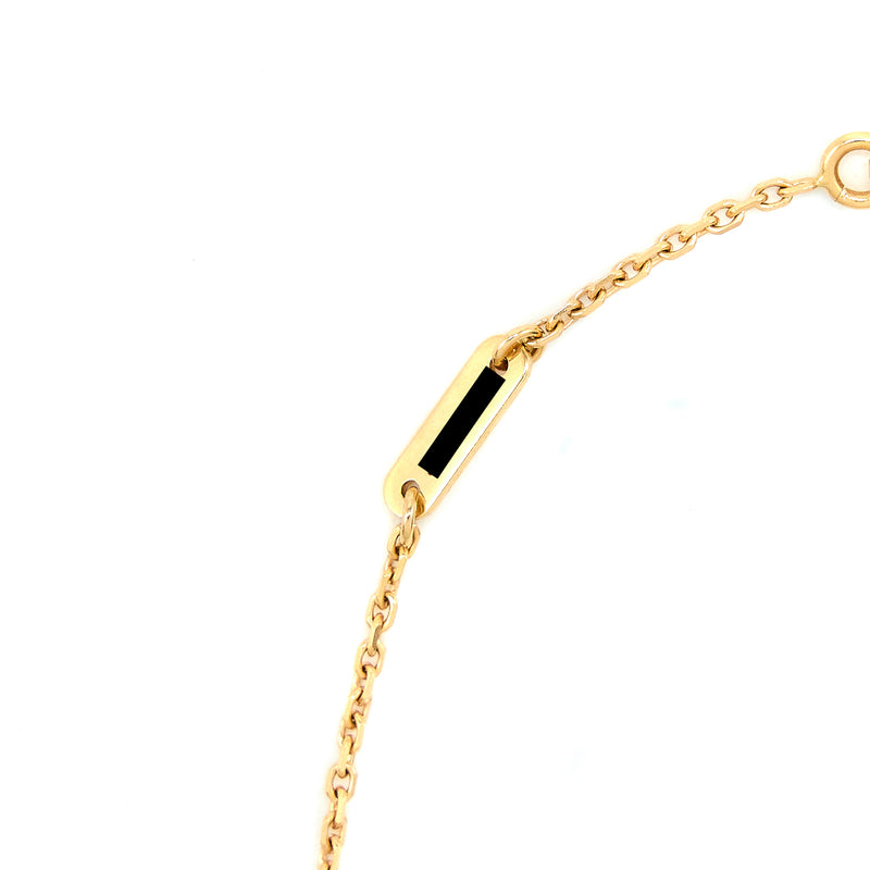 Van Cleef Arpels Sweet Alhambra Pendant Rose Gold Carnelian