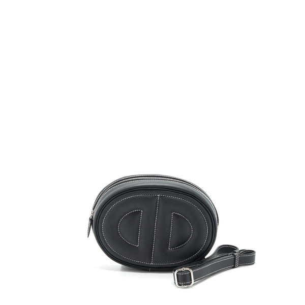 Hermes In The Loop Belt Bag Swift Black SHW Stamp Z
