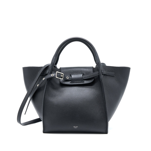 Celine Big Bag Leather Black SHW