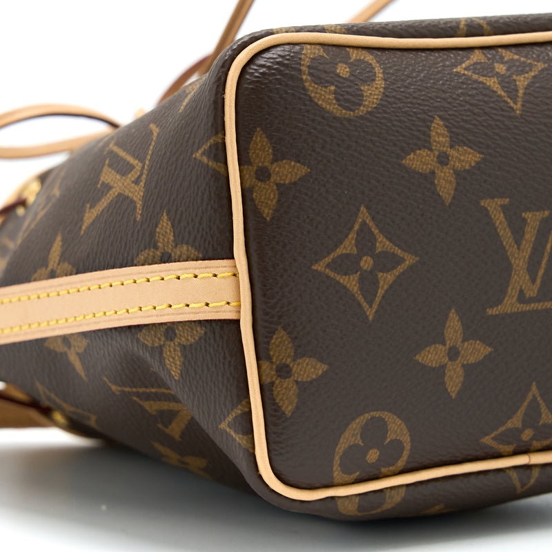 Louis Vuitton Nano Noe Monogram Canvas GHW