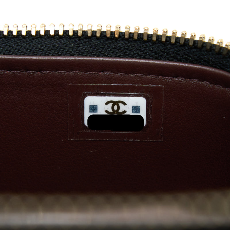 Chanel Mini Vanity with Chain Caviar Black LGHW