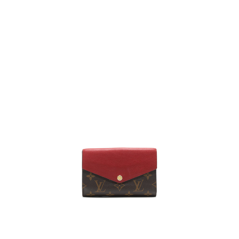 monogram canvas pallas compact wallet