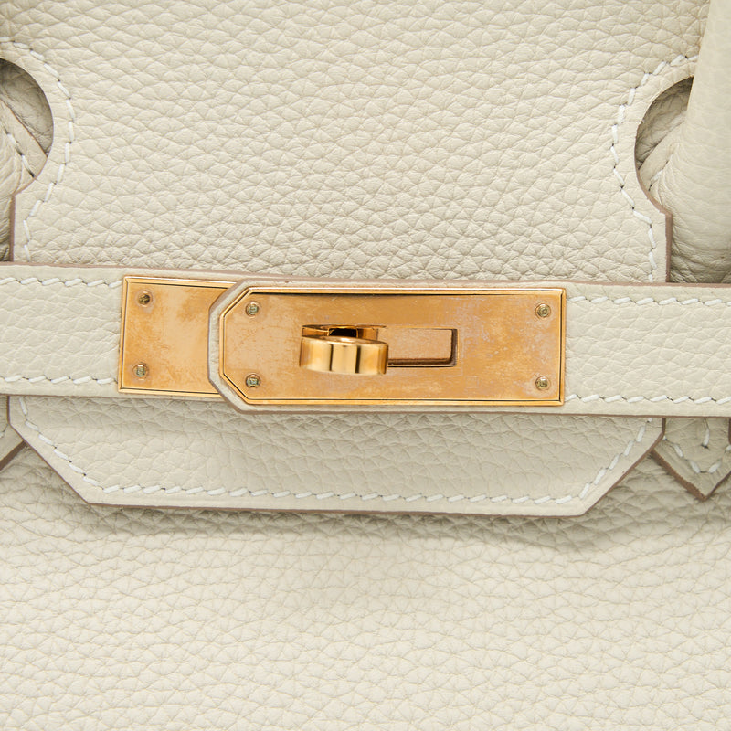 Hermes Birkin 30 Togo Craie RGHW Stamp Y