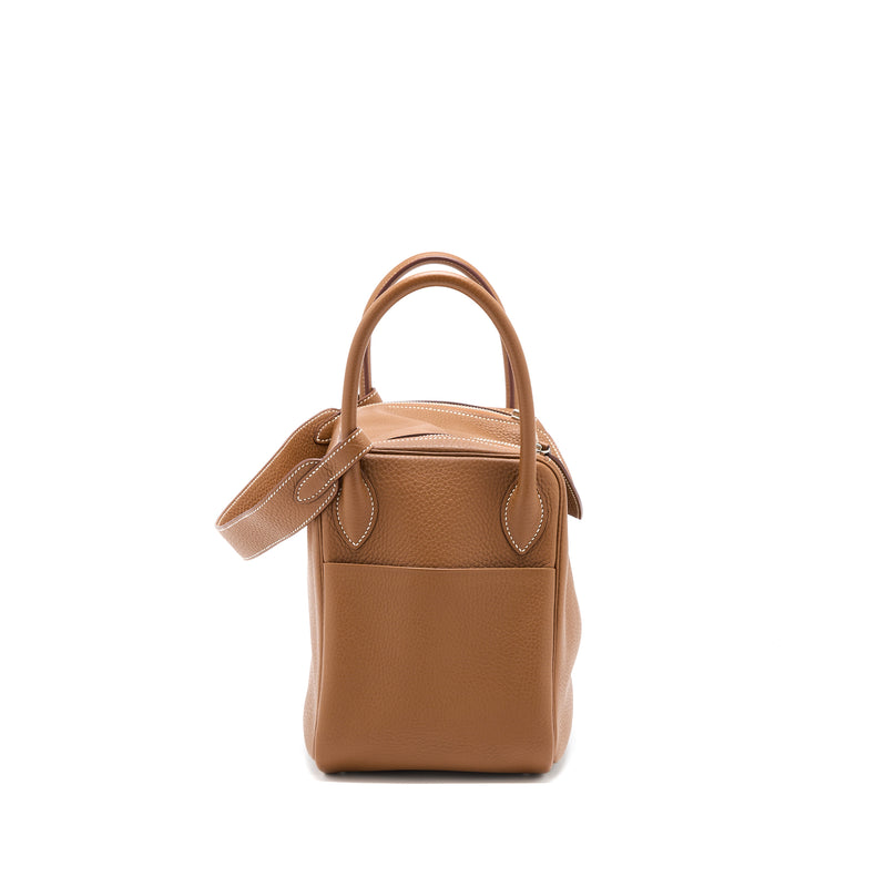 Hermes Lindy 30 Clemence Gold SHW Stamp C