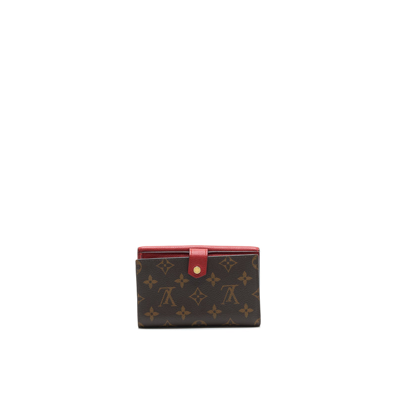 Louis Vuitton, Bags, Louis Vuitton Cerise Monogram Canvas Pallas Compact  Wallet