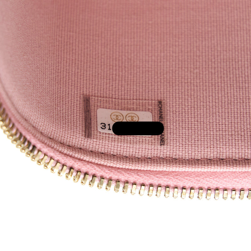 Chanel Long Vanity With Chain Caviar Pink LGHW