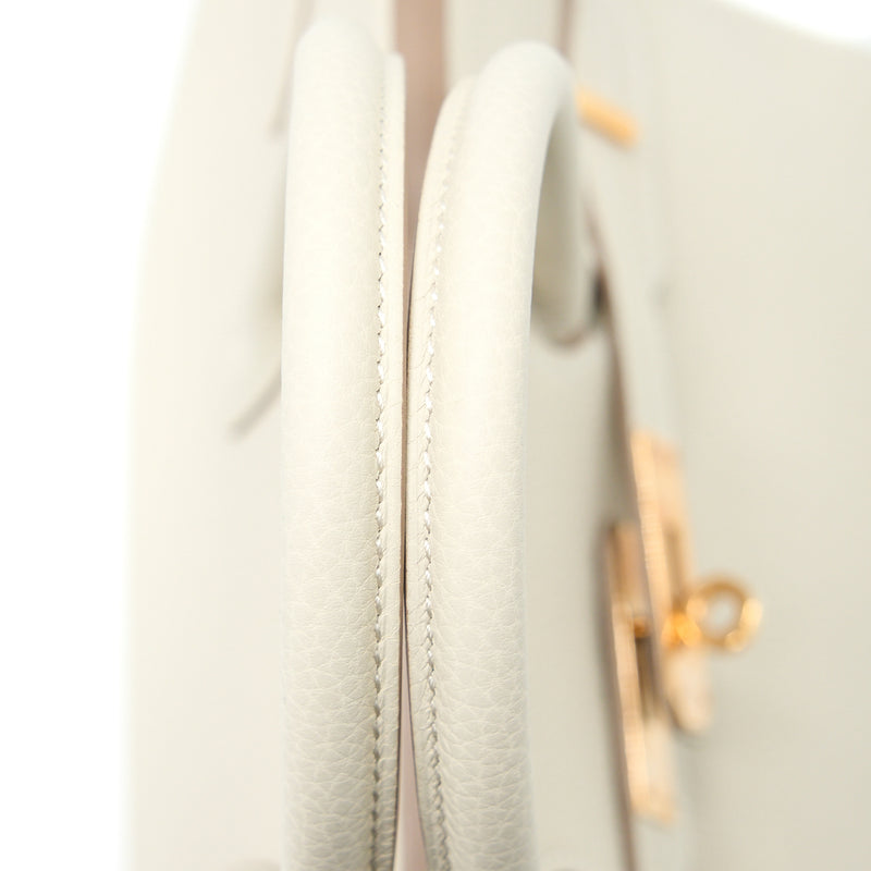 Hermes Birkin 30 Togo Craie RGHW Stamp Y