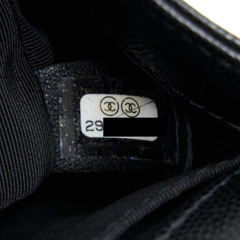 Chanel Small Boy Bag Caviar Black GHW