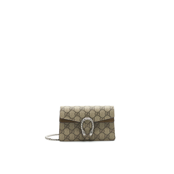 GUCCI DIONYSUS GG SUPREME SUPER MINI BAG BEIGE