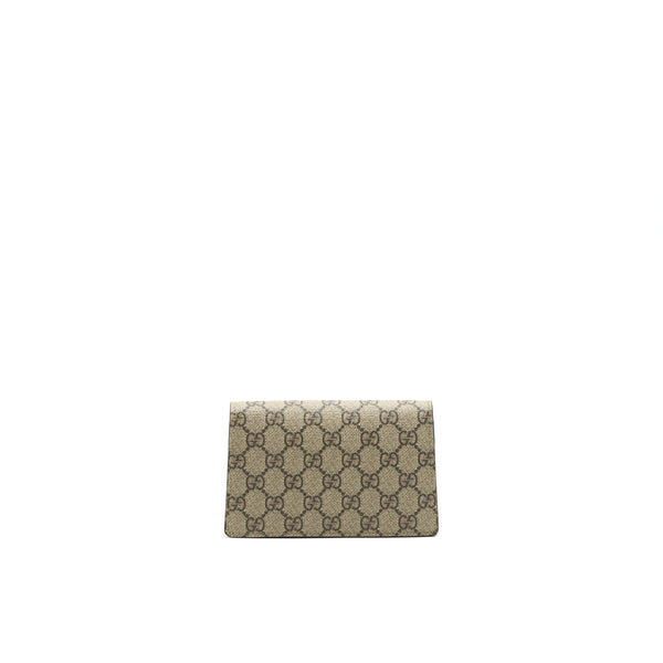 GUCCI DIONYSUS GG SUPREME SUPER MINI BAG BEIGE