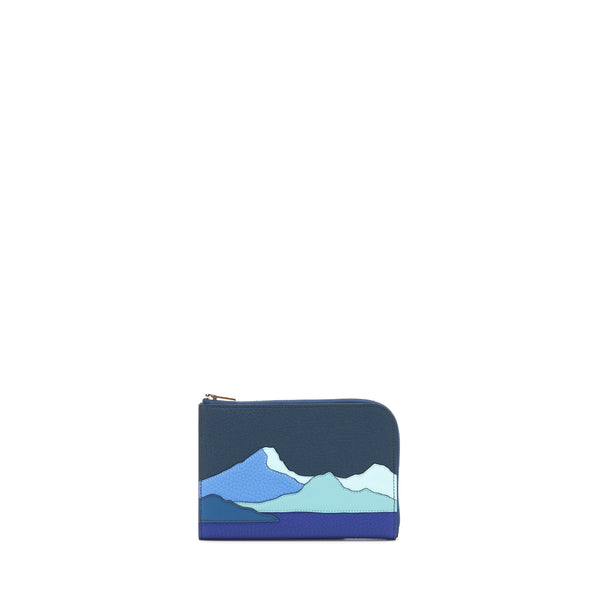 Hermes Endless Road Small Pouch Blue/Multicolour SHW Stamp D