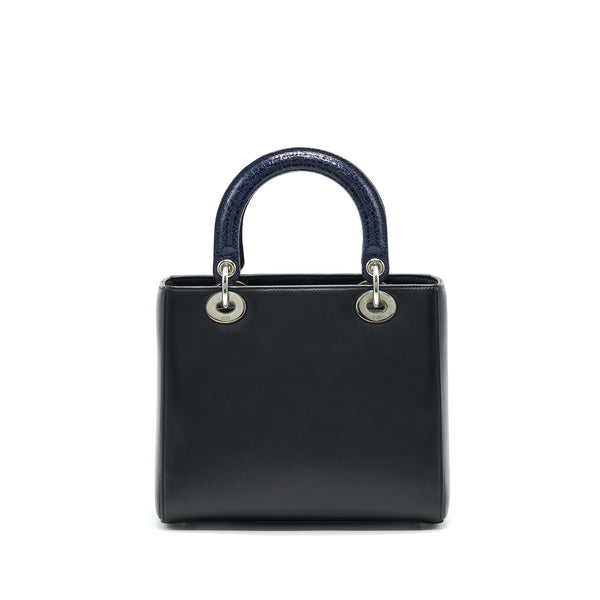 Dior Medium Lady Dior Bag limited edition black/ Blue