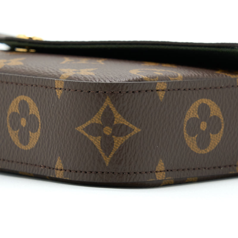 Louis Vuitton Felicie Strap&Go Monogram Canvas GHW