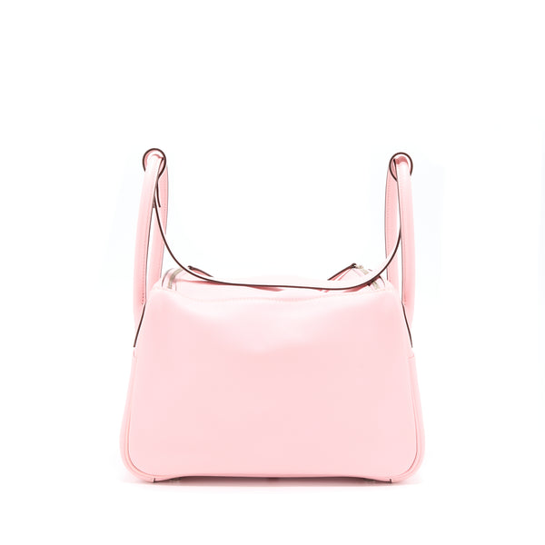 Hermes Lindy 26 Swift 3Q Rose Sakura SHW Stamp X (With Staff Sale Stamp )