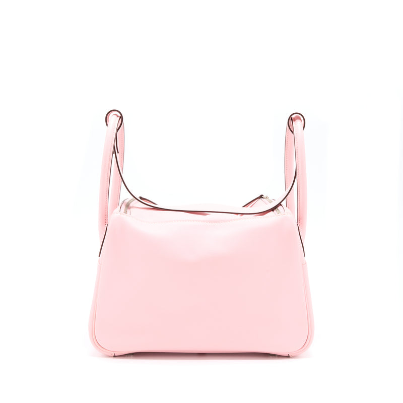 Hermes Lindy 26 Swift 3Q Rose Sakura SHW Stamp X (With Staff Sale Stamp )