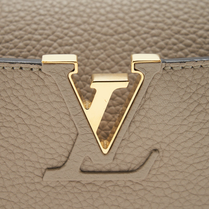 Louis Vuitton Capucines BB Taurillon Galet GHW