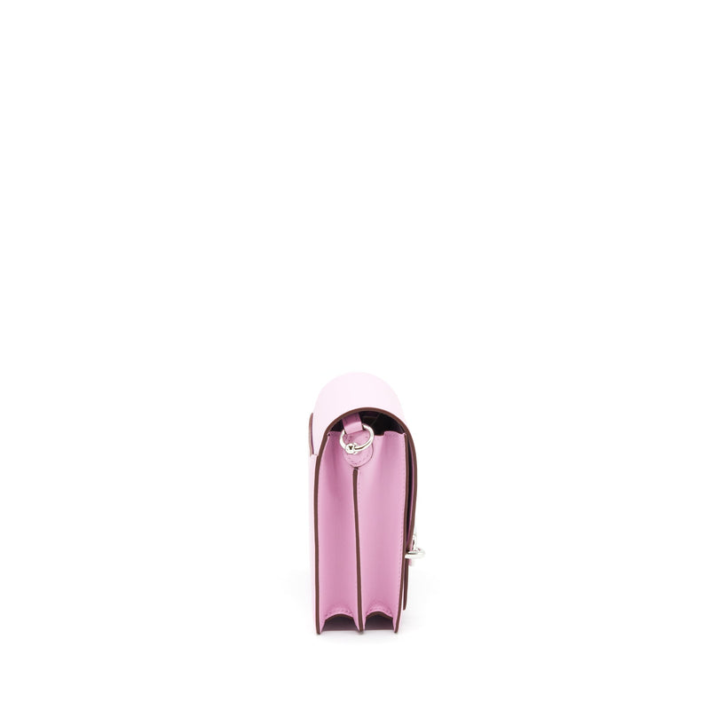 Hermes Mini Roulis Swift X9 Mauve Sylvestre SHW Stamp U