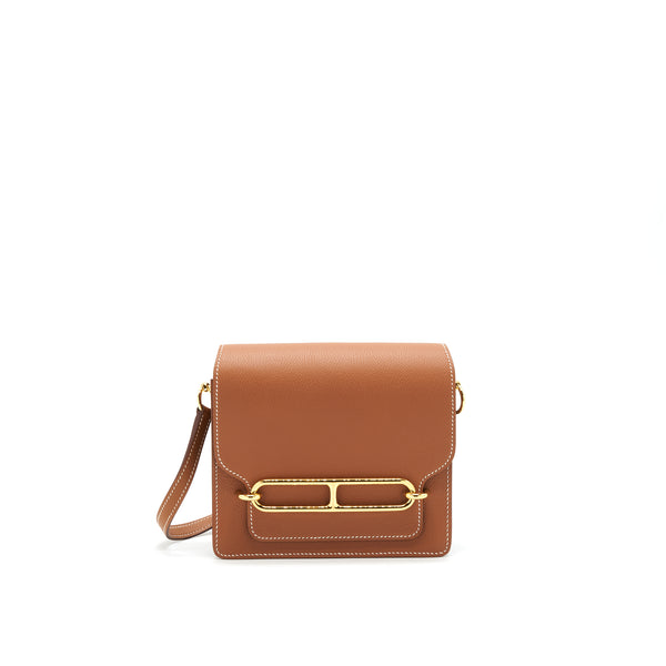 HERMES MINI ROULIS GOLD GHW STAMP Y