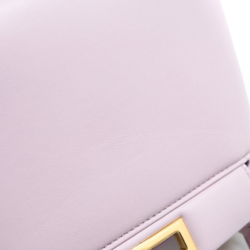 Fendi Peekaboo Iconic XS Nappa Light Purple GHW