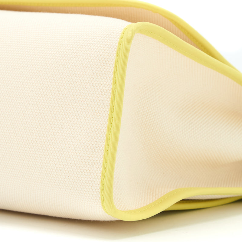 Hermes Herbag 31 Canvas Multicolour SHW Stamp Square Q