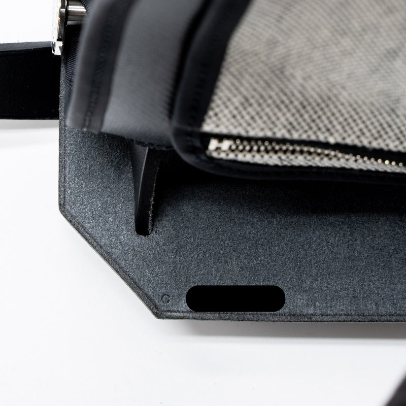 Hermes Herbag 31 Berline Canvas/Vache Hunter Black SHW Stamp C