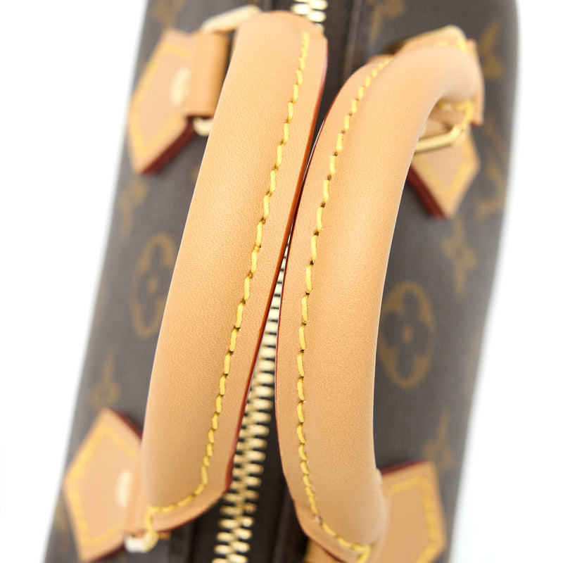Louis Vuitton Nano Speedy Monogram Canvas GHW (New Version)
