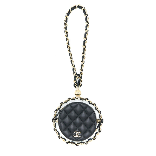 Chanel Evening Clutch with Chain Lambskin Black LGHW