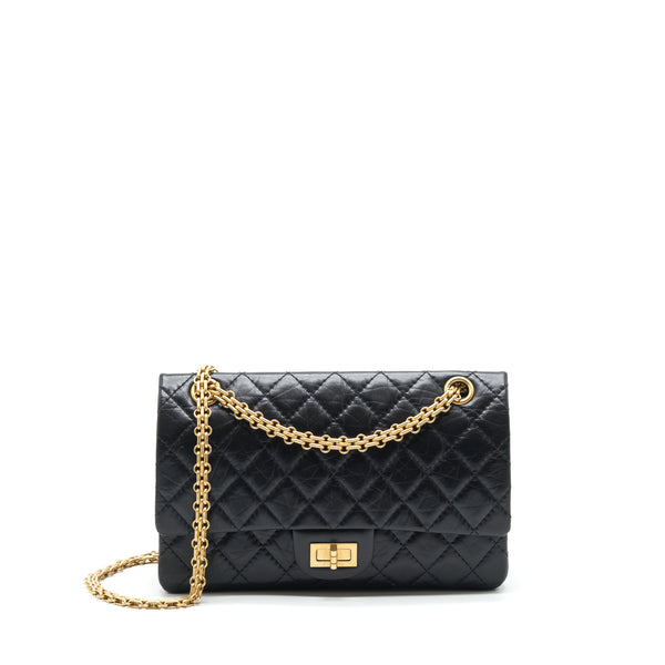 Chanel Reissue 2.55 225 Calfskin Black GHW