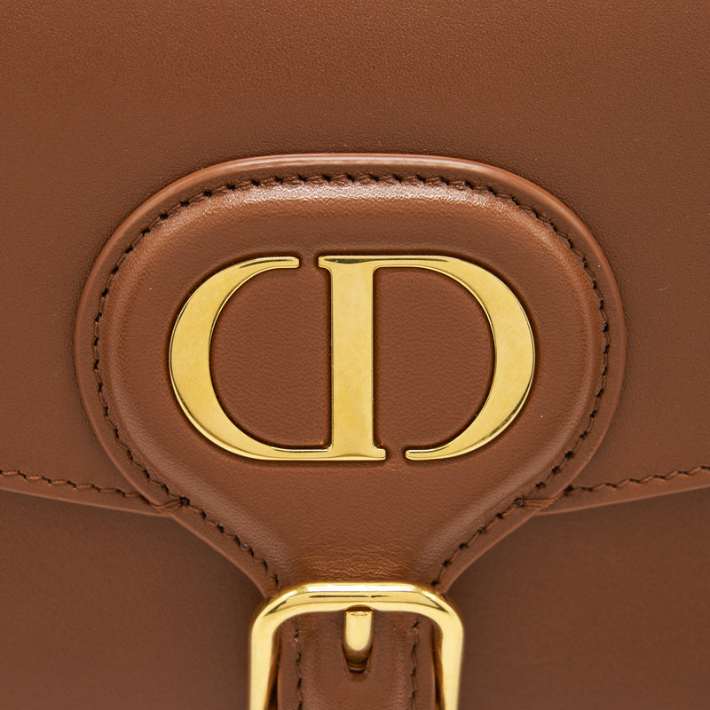 Christian Dior SMALL BOBBY BAG Calfskin Brown GHW