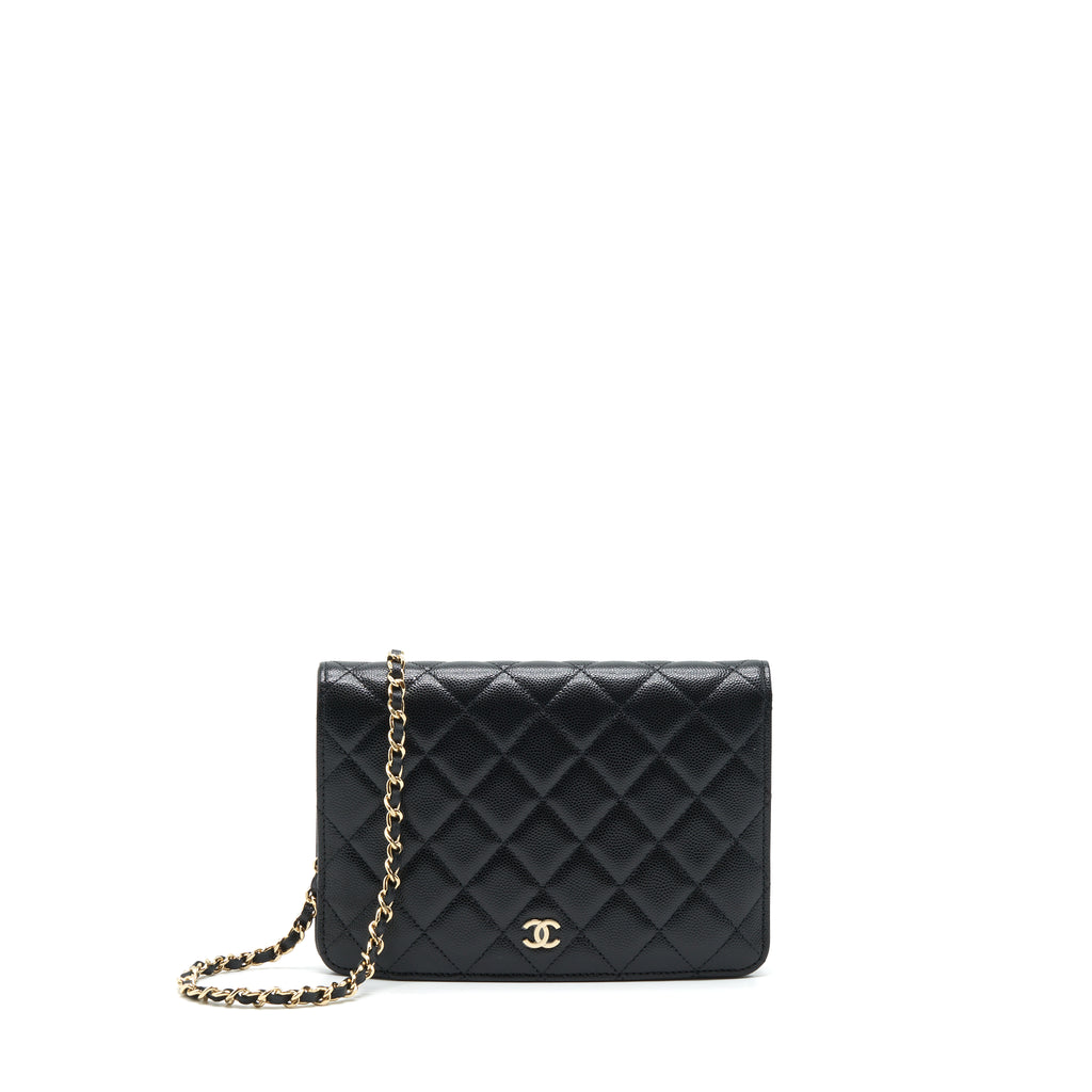 Best 25+ Deals for Black Chanel Caviar Bag With Gold Chain