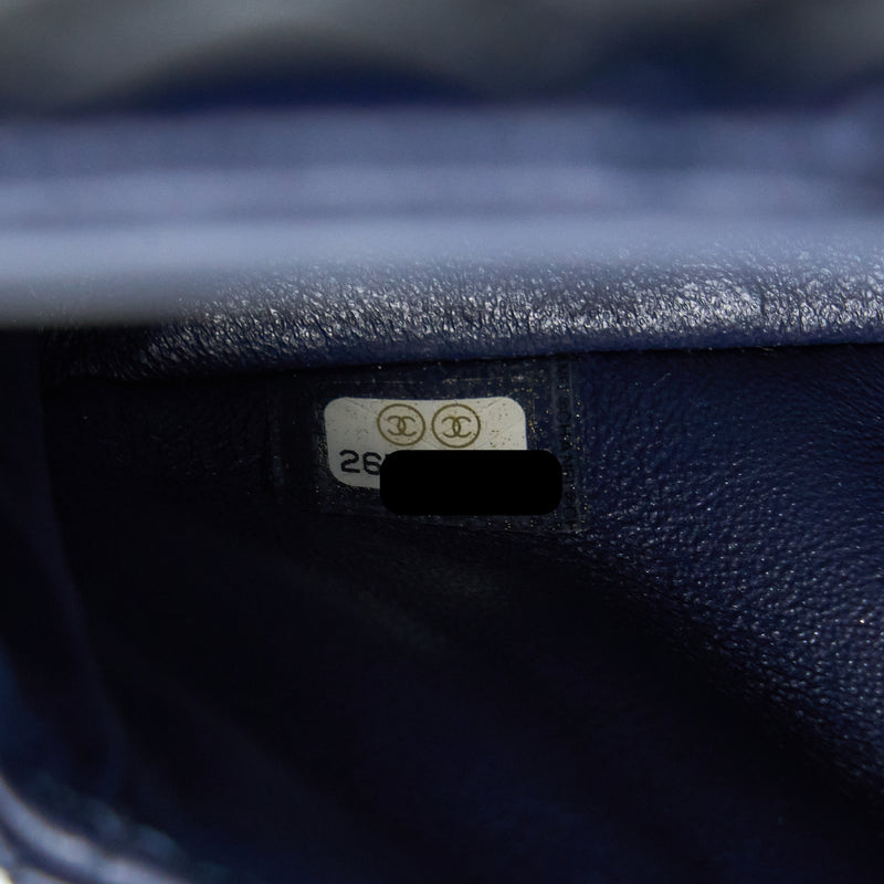 Chanel 2.55 Reissue Mini Waist Belt Bag Aged Calfskin Navy GHW