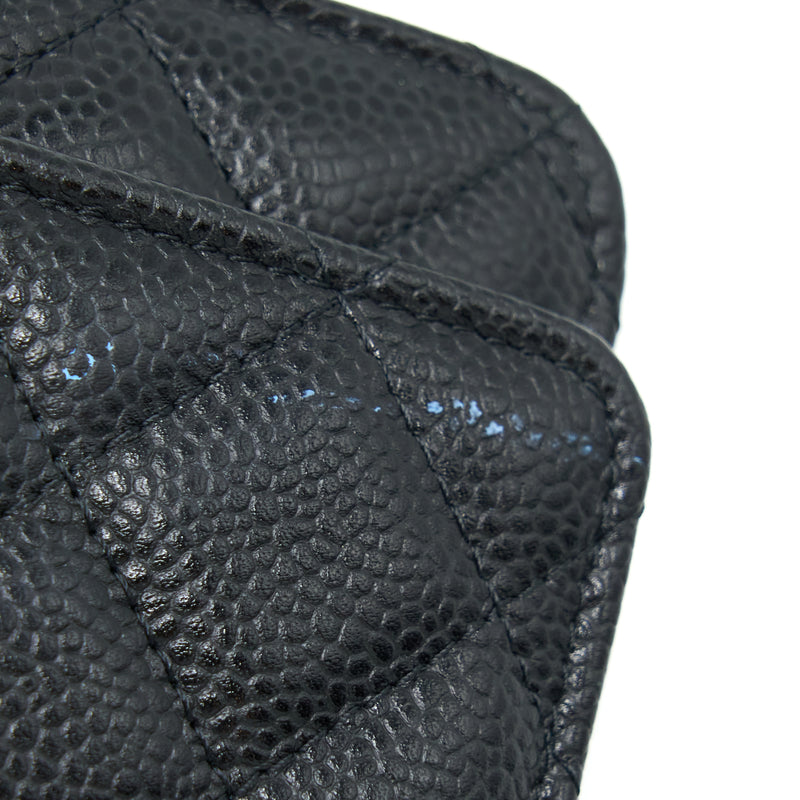 Chanel Classic Wallet On Chain Caviar Black GHW