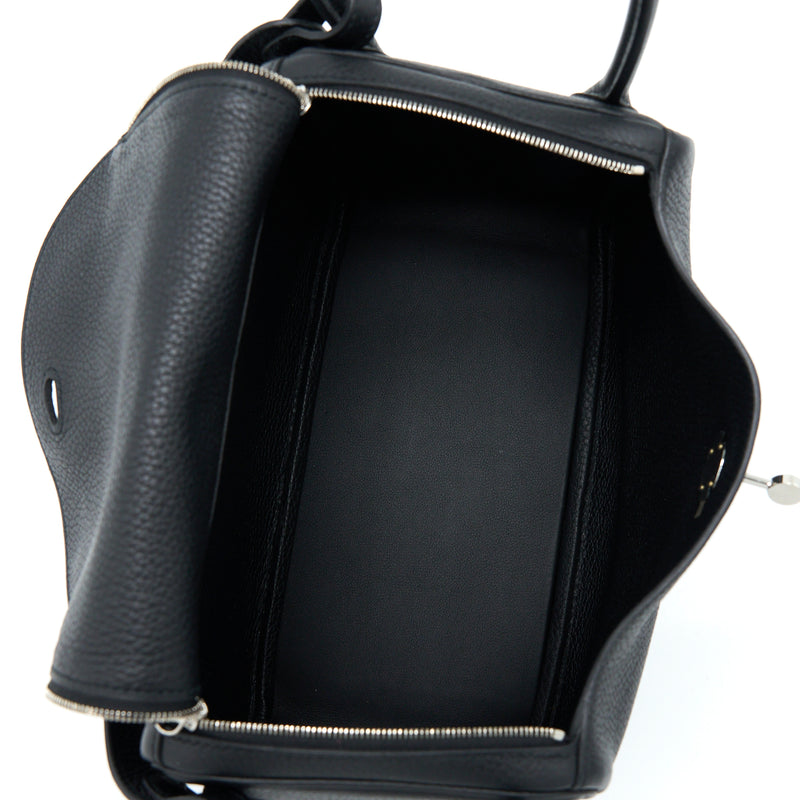 Hermes Lindy 26 Clemence Black SHW Stamp Y