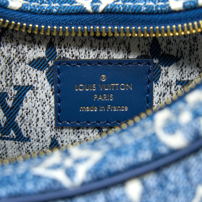 Louis Vuitton Loop Bag Denim Blue GHW