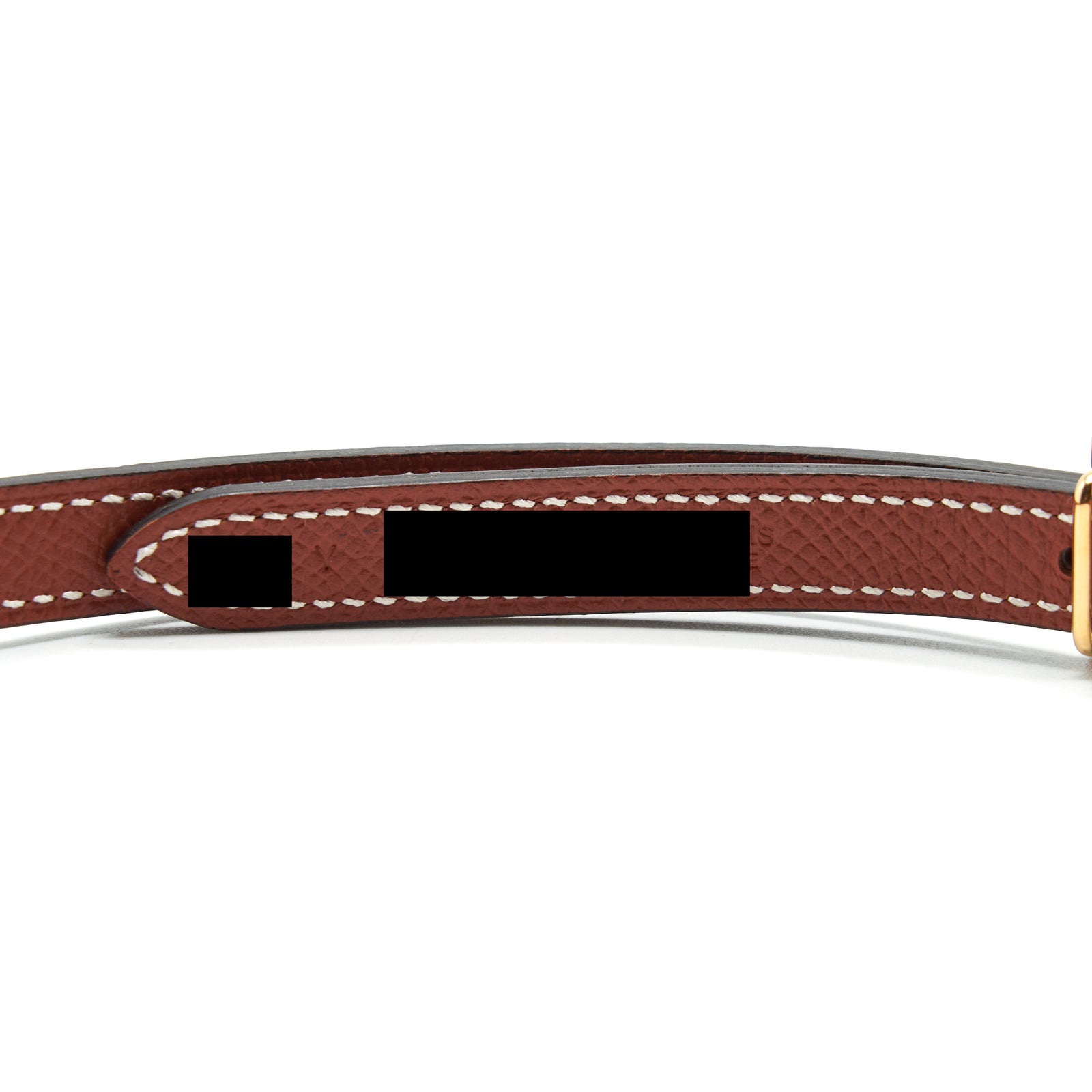 Hermes 13mm belt strap - 75cm HERMES 13mm Leather Focus Belt 80 - Consigned Designs main image 2